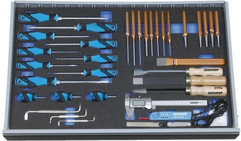 Gedore - 2005 CT4-2160-119 Werkzeugsortiment in Check-Tool-Modul 36-teilig