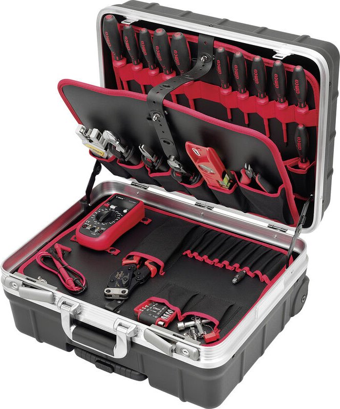 Lehrlingskoffer Industrie mit Trolley 170532 Trolley-Koffer bestückt (l x b x h) 365 x 485 x - Cimco