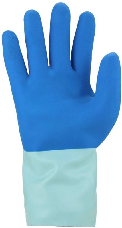 Asatex Chemikalienhandschuh 3454 Gr. 9 blau