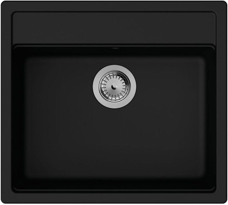 hansgrohe Einbauspüle S52 S520-F510510, Graphitschwarz