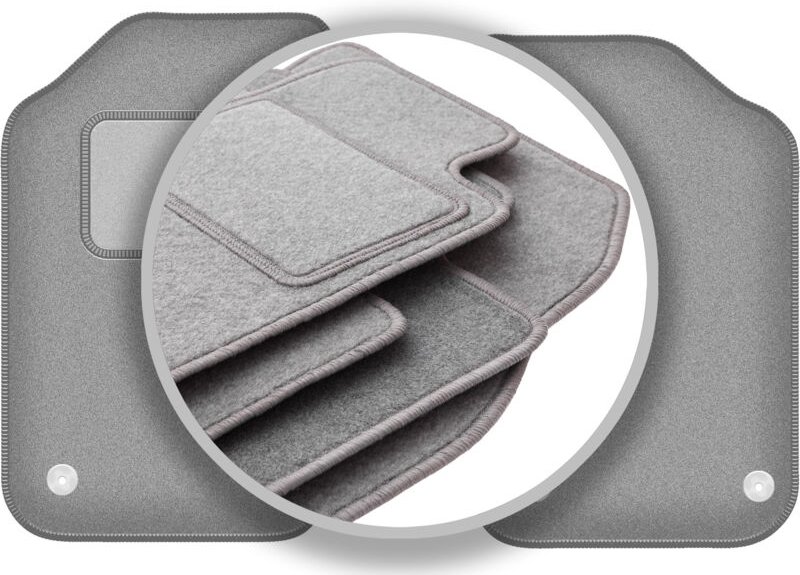 Graue Autofußmatten für: MG F/TF Coupé, Cabrio (1995-2005)