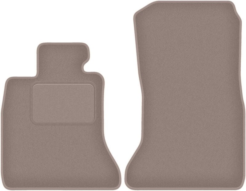 Beige Vordermatten für: BMW 7 F02 LANG (2008-2015)