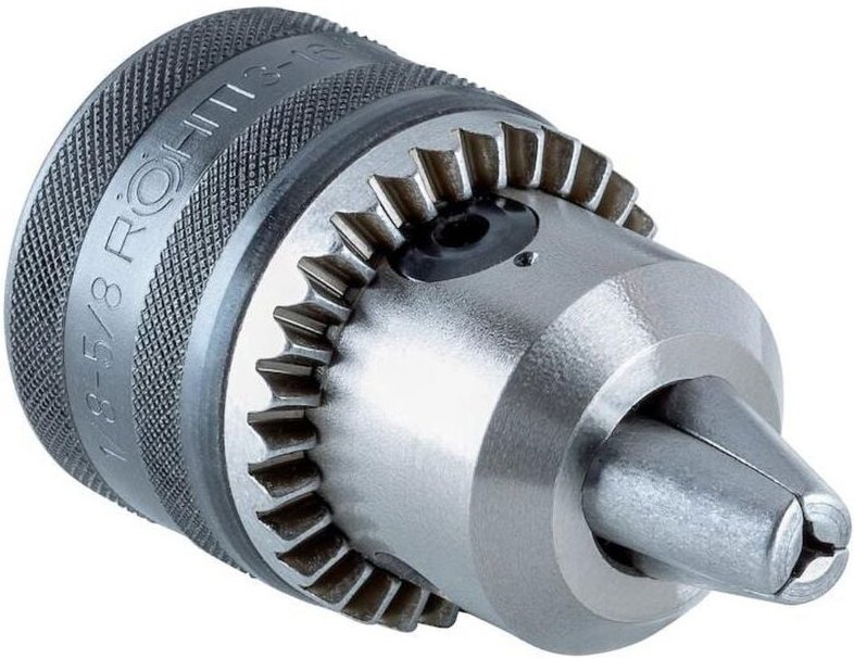 Röhm Zahnkranz-Bohrfutter PRIMA-Mat, Größe 16MT, Aufnahme M18x2,5, mit Exzenter - 1196033