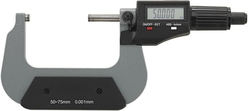 Fortis - Dig.-Bügelmessschraube ohne Datenausgang 50-75mm