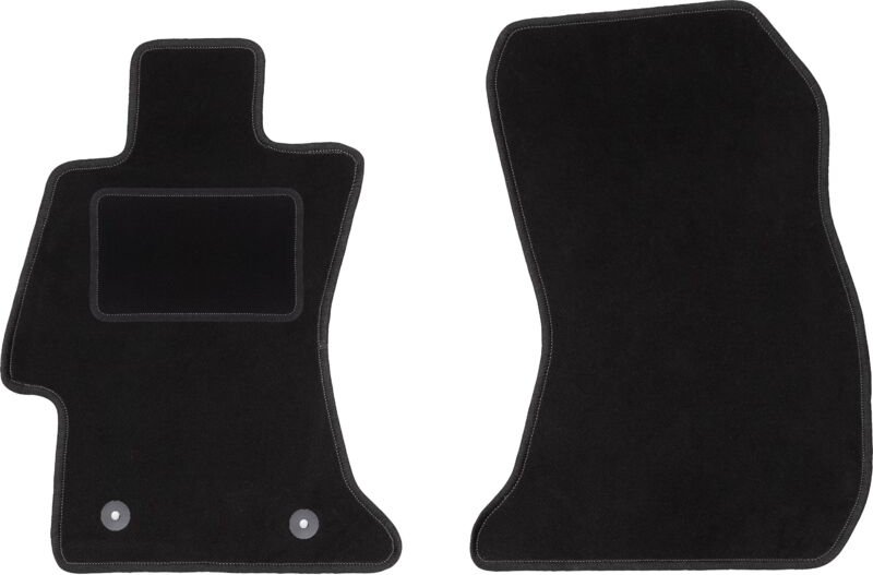 Vordere Matten schwarz für: Subaru Impreza V Fließheck, Kombi (2016-)