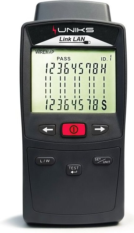 Uniks Tragbares LAN-Netzwerkkabel-Prüfgerät LINKLAN