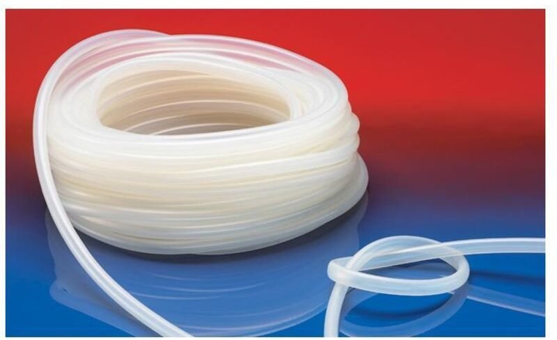 Thumbnail - PTFE-Lebensmittelschlauch Innen-Ø 12 mm Außen-Ø 14,00 mm Länge 50 m Wandstärke 1,00 mm