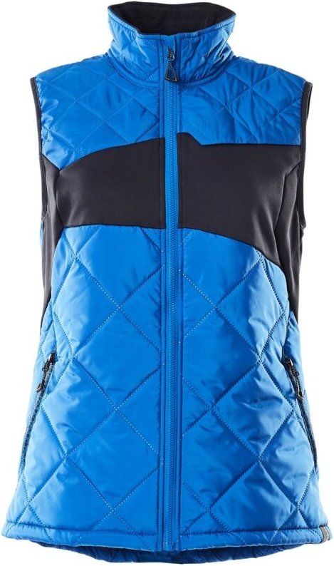 Mascot MASCOT® ACCELERATE leichte Winterweste mit Climascot Damen Gr. XL azurblau/schwarzblau