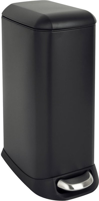 TS12 Mülleimer Treteimer Abfalleimer 12l inkl. Inneneimer Pedal Schwarz - Svita