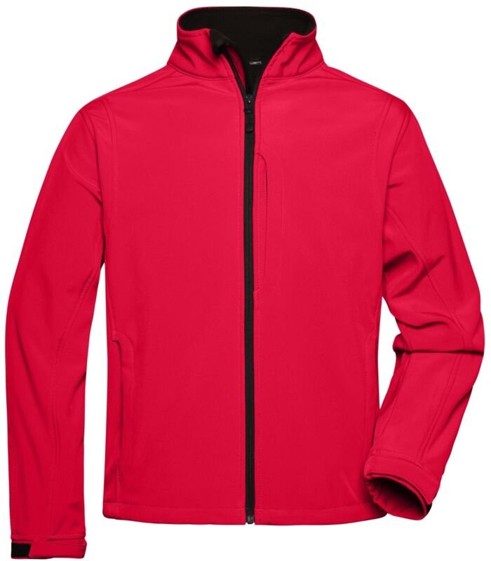 James&nicholson - Softshell Jacke Herren JN135 Gr. 2XL red