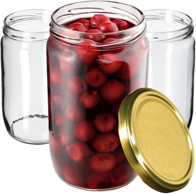 Glas Anna 720 ml fi82 TO-720 Franko 16er-Pack - Kadax