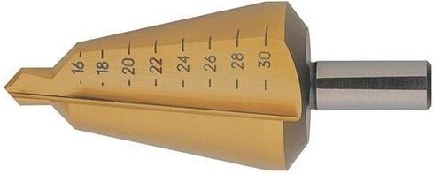 Blechschälbohrer hss TiN 4-31mm Format
