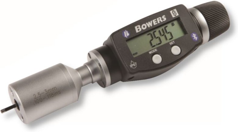 Ultra Präzision - Digital-Innenmessschrauben 3-Punkt xtd mit Einstellring 2,5 - 3 mm