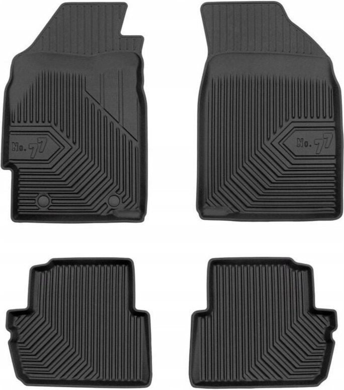 GUMMIMATTEN CHEVROLET Spark 3 2009-2012 KOFFERRAUM 77