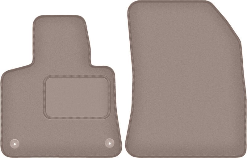 Beige Vordermatten für: Citroen C4 Grand Spacetourer 5-Sitzer (2013-2021)