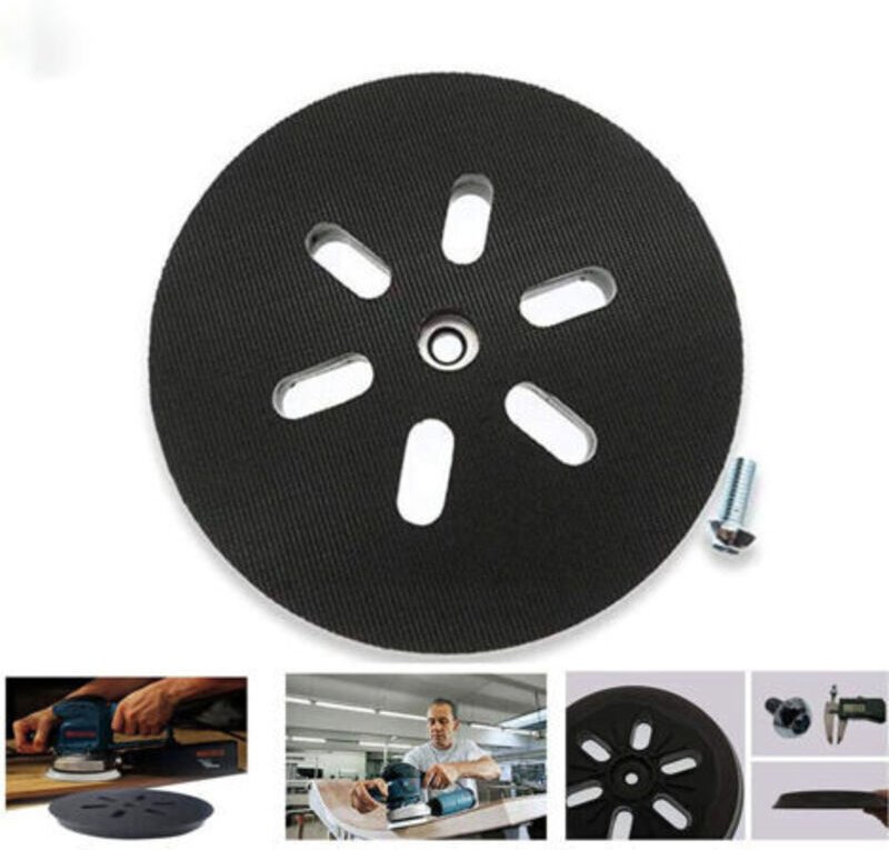 Thumbnail - 150 mm Schleifteller – für Bosch GEX 150 AC, PEX 15 AE, GEX 150 Turbo Exzenterschleifer – 150 mm mit Schraube W,INHHUB