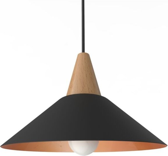 Funnel sospensione 25 nero foglia