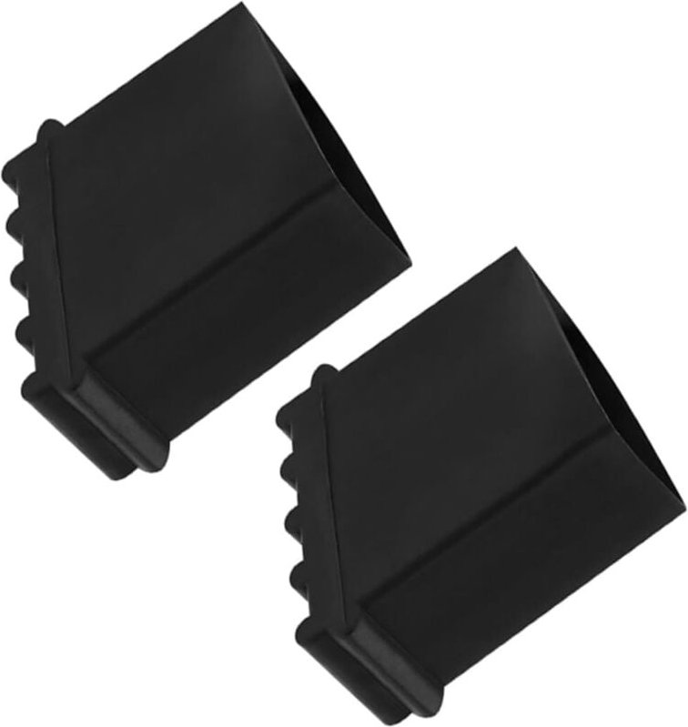 Stück rutschfeste Leiterpolster aus Gummi. Universelle Leiter-Gummispitzen verbessern die Stabilität und den Halt auf al...