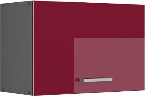 Vicco - Hängeschrank R-Line, Bordeaux Hochglanz, 60 cm Flach