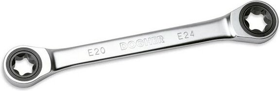 Flachratschen-Sternschlüssel E10-E12 Dogher 474-E10-E12