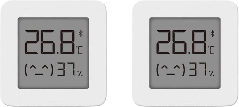 Ersandy - Für Xiaomi Mi Hygrometer, digitales Thermometer, professionelles Bluetooth-Thermometer, Heim-Innen-Luftfeuchti...