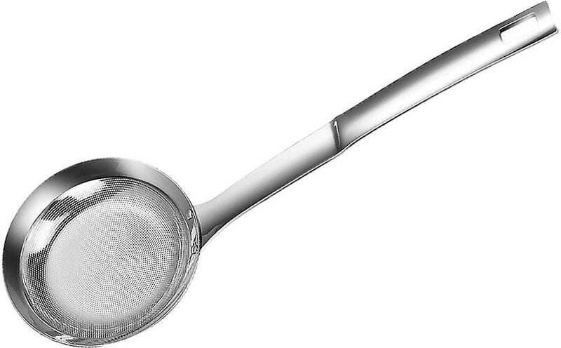 Feinmaschiges Sieb aus Edelstahl, feinmaschiges Sieb, Lebensmittelsieb, Sieb mit langem Griff