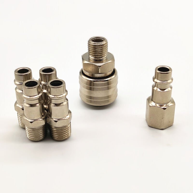 Sollbry - Luftkupplungs- und Steckersatz, Luftschlauchanschlüsse, pneumatischer Anschluss für industriellen Luftkompress...