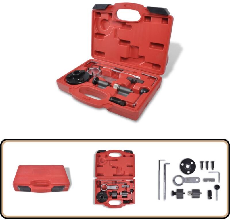 Vidaxl - Motor-Einstellwerkzeug-Satz Geeignet für vag 1.6 & 2.0 tdi - Autoreparatur - Motorenmontage - vag Fahrzeuge - A...