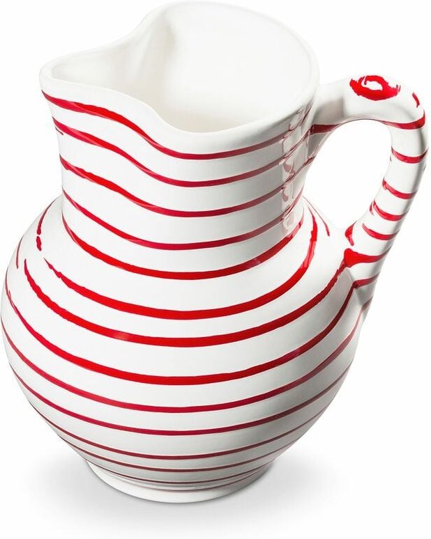 Gmundner Keramik - Rotgeflammt, Krug Wiener Form (1L)