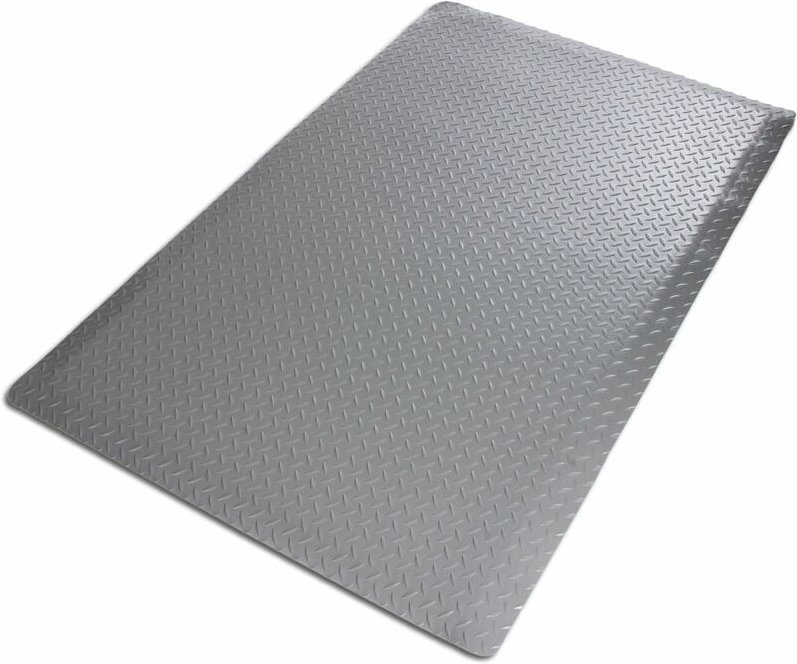 Anti-Ermüdungsmatte HeavyDuty Diamond Grau 60 x 90 cm