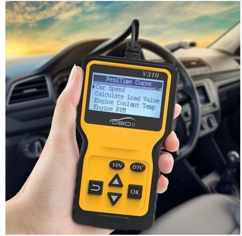 MP69033 OBD2-Scanner, universeller Motorfehlercodeleser, CAN-Diagnosetool für alle OBD-II-Protokolle für Autos seit 1996...