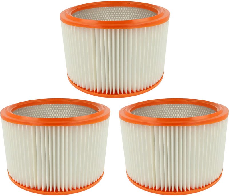 Thumbnail - 3x Lamellenfilter kompatibel mit Nilfisk - Alto Attix 761-21 xc, 763-2M ed, 961-01, 963-21 ed xc, 965-0H/M sd xc, 965 Ha...