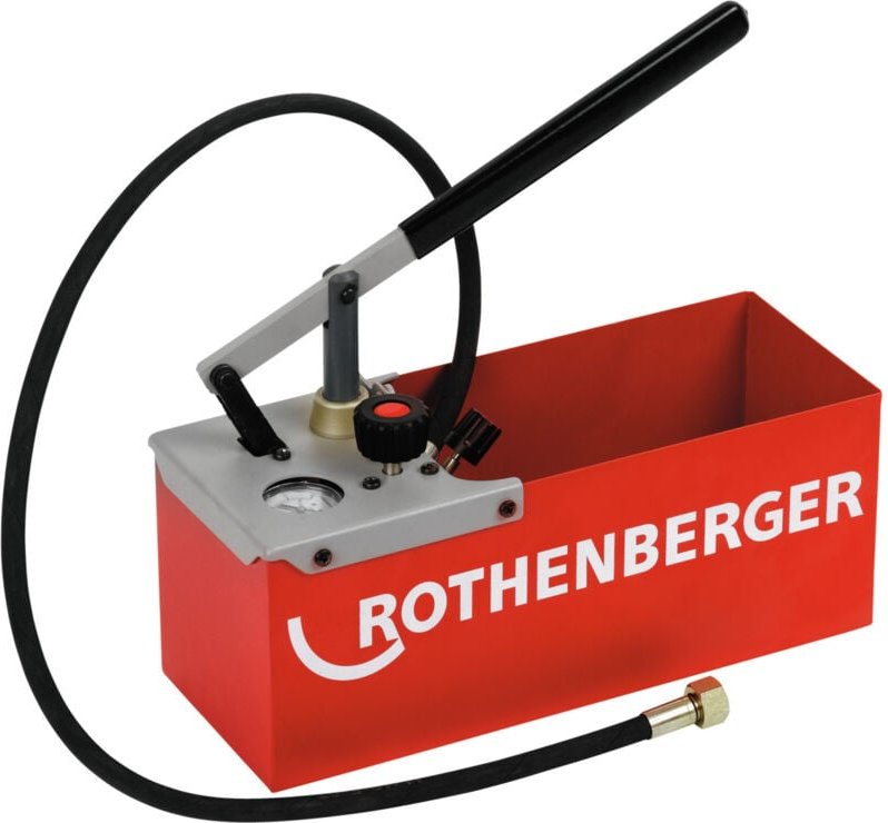 Rothenberger - Präzisionsprüfpumpe TP25 manuell, duramant Beschichtung, bis 25 bar