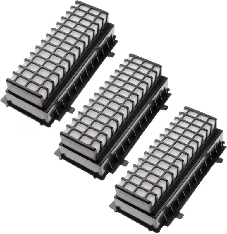 3x Staubsaugerfilter kompatibel mit Bosch BGS5SILM1, BGS5SIL66B/02, BGS5SIL66C Staubsauger - HEPA-Filter Schwarz Weiß - ...