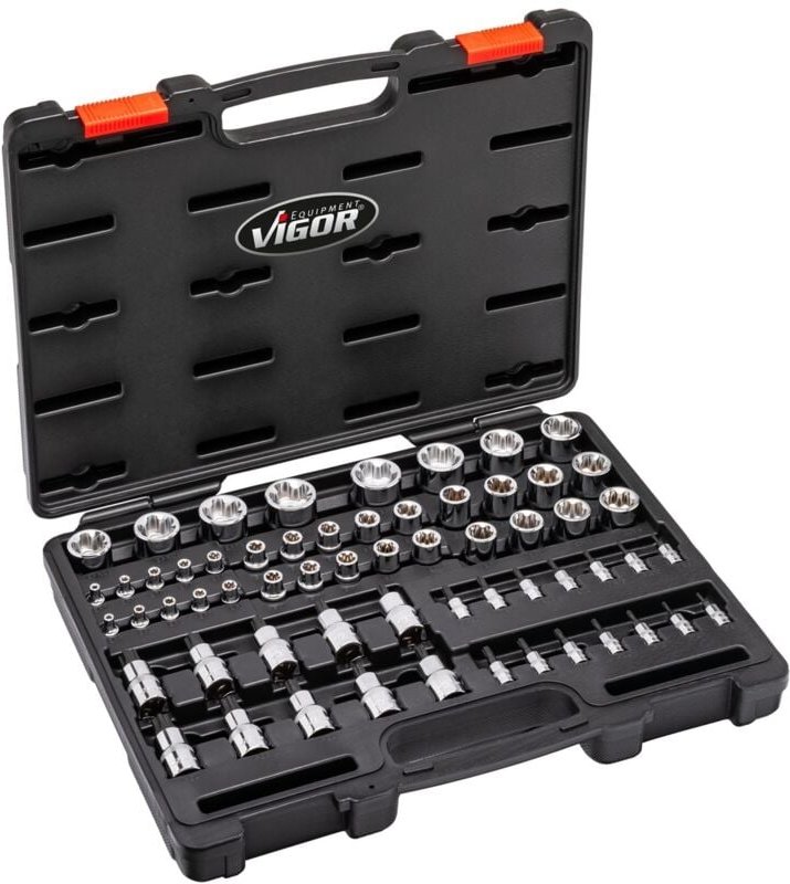 T+ Steckschlüsseleinsatz Satz ∙ V7920N ∙ 1/4 Zoll (6,3 mm) Vierkant hohl, 3/8 Zoll (10 mm) Vierkant hohl, 1/2 Zoll (12,5...