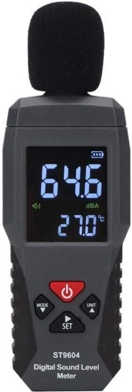 Odipie - Schallpegelmesser Digitaler Schallpegelmesser, Messbereich 30-130 dB