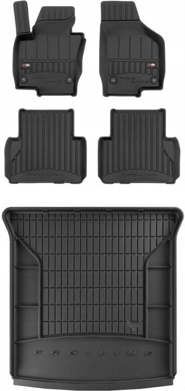 Thumbnail - SET 3D Gummimatten Seat Alhambra 2 2010-2020 mit