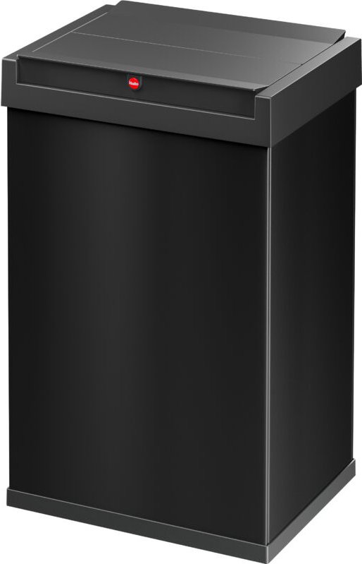 Hailo - Abfallbehälter H763xB339xT260mm 52 l silber