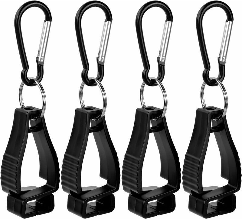 Stück Handschuhhalter-Clip, Anti-Rutsch-Arbeitshandschuh-Clip-Halter, Handschuhclip mit Karabiner, Sicherheits-Arbeitssc...