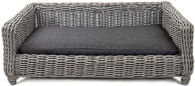 Lets sleep cozy basket wicker hundekorb m anthrazit