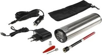 21329 Luftpumpe mit LiIon Akku, Druckeinstellung, KFZ-Adapter - Chilitec