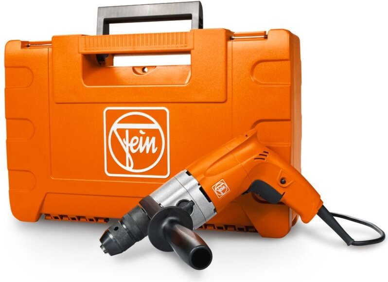 Fein - Zweigang-Bohrmaschine bis 13 mm bop 13-2 Set, Werkzeugkoffer