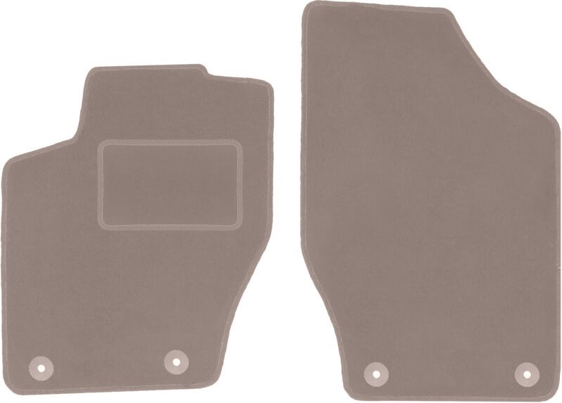 Beige Vordermatten für: Peugeot 308 I Fließheck, Kombi, SW (2007-2013)