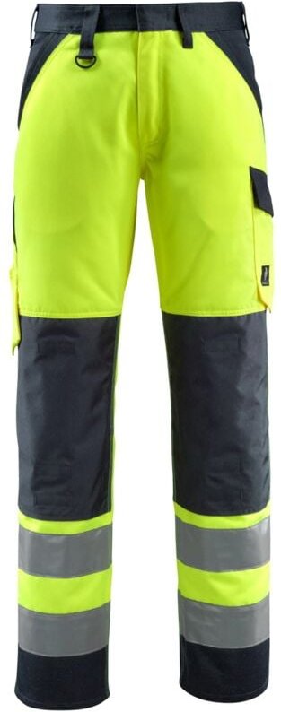 Warnschutzhose Maitland safe light 15979-948-17010 Gr. 120 hi-vis gelb/schwarzblau - Mascot