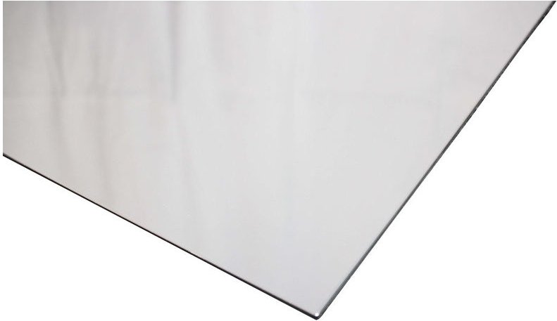 Mccover - Reversible Küchenrückwände in Satinweiß / Hochglanzweiß (erhältlich in 2 m x 1 m und 1 m x 0,5 m) - Farben - W...