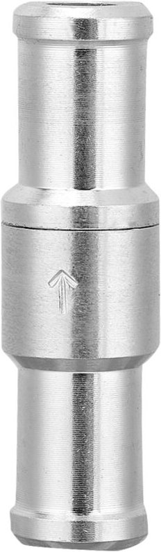 Stufen-Aluminium-Inline-Rückschlagventil, gerade, Kraftstoff, Diesel, Gas, Flüssigkeit, Luft, Einweg, Rückschlagventil (...