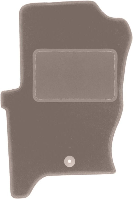 Beige Fahrermatte für: Land Rover Discovery III SUV (2004-2011)