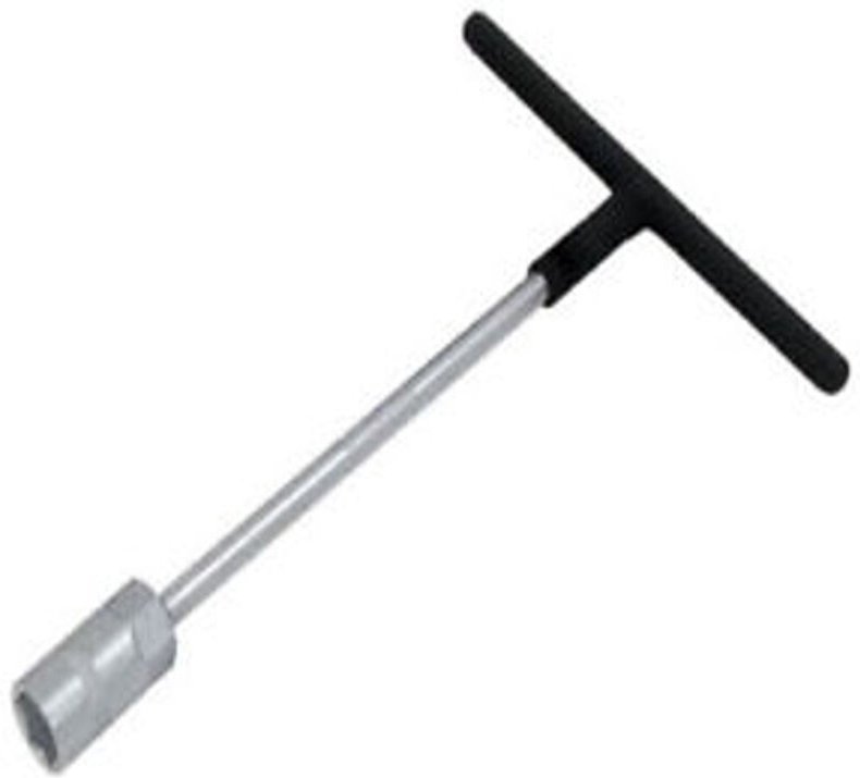 Trade Shop - 17-mm-Schlüssel mit Quergriff für tiefen, weichen Innensechskant -