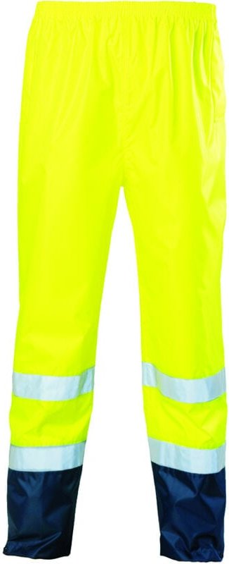 Hochsichtbare Arbeitsregenbekleidungset HI-WAY - Neon Gelb 3XL - 58/60