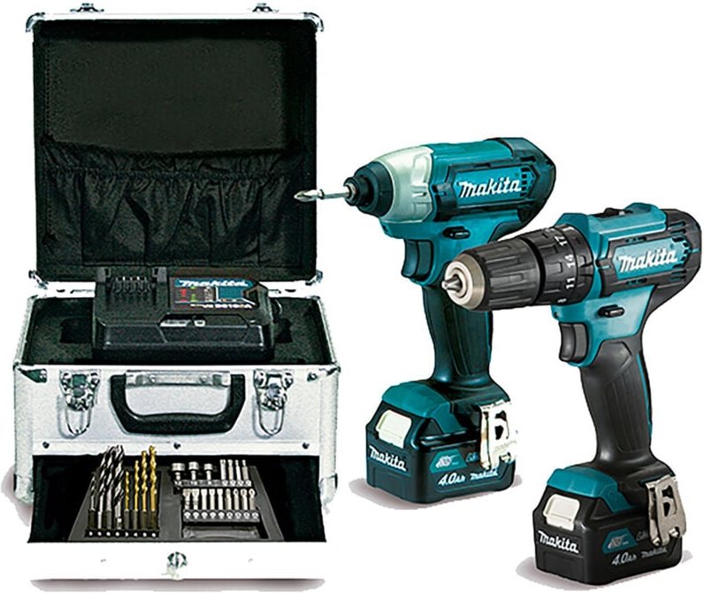 MAKITA CLX228SMX1 Combo HP333D + TD110D 12Vmax CXT (2 Akkus und Ladegerät)